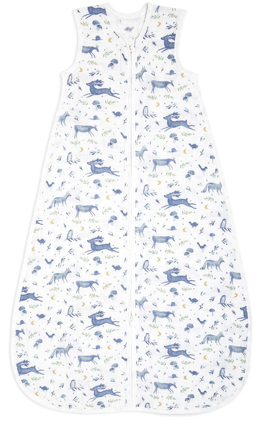 Aden + Anais Organic Cotton Sleeping Bag - Outdoors Sleepy Forest (18-36 months) - ASGO10003