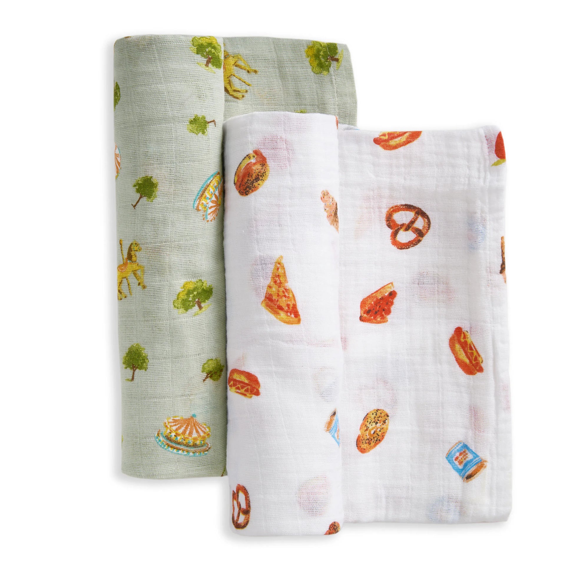 Aden + Anais Organic Cotton Swaddle Blanket 2 pk - New York City - ASWO20012