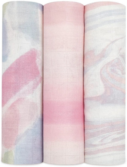 Aden + Anais Silky Soft Swaddle - 3 Pack - Florentine - ASWS30004