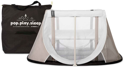 Aeromoov Instant Travel Cot - White Sand - ATC11060-WS-US