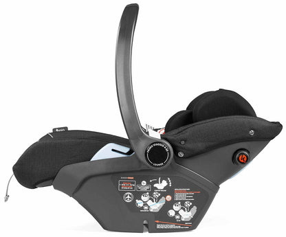 Agio by Peg Perego Primo Viaggio 4-35 Lounge Reclining Infant Car Seat - Black Pearl - IMLO00UX00BA13PL63