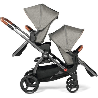 Agio by Peg Perego Z4 Double Stroller Bundle - Black - IP1528BX00BA13-DBL