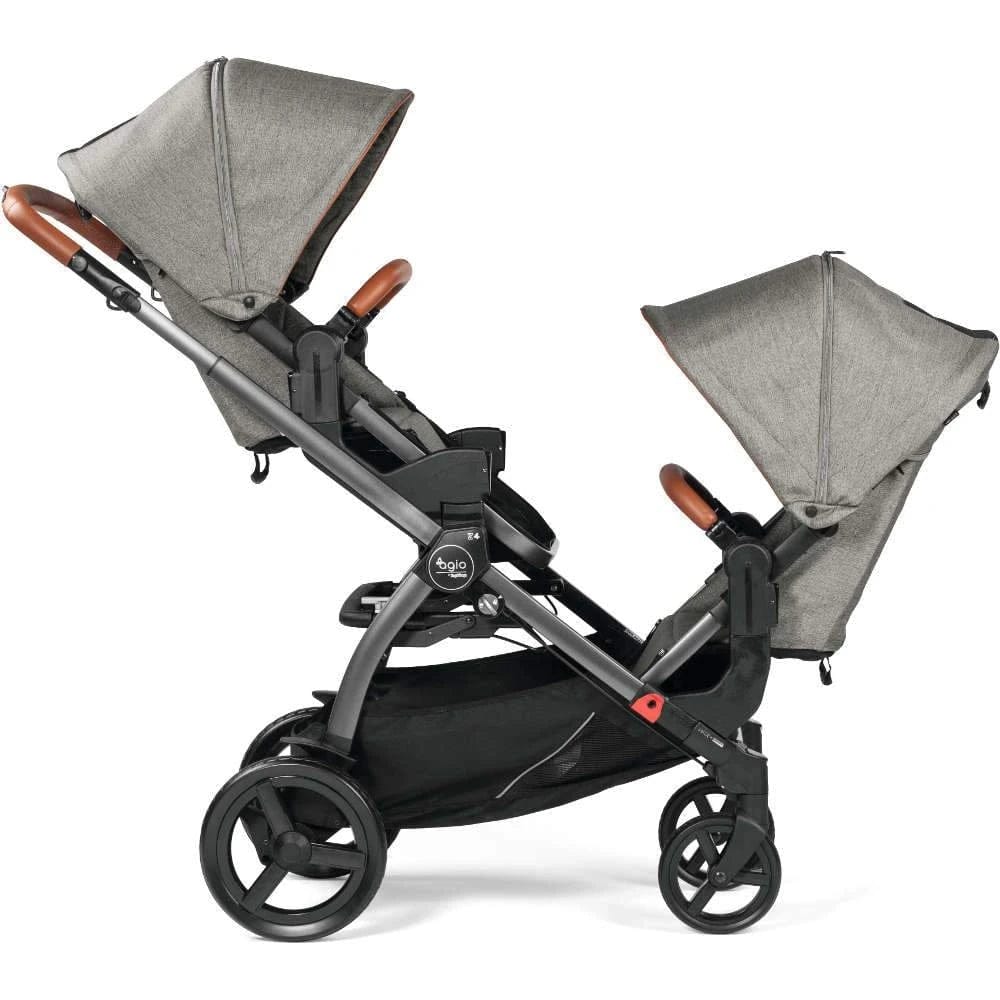 Agio by Peg Perego Z4 Double Stroller Bundle - Blue Mirage - IP1528BX00BA71-DBL
