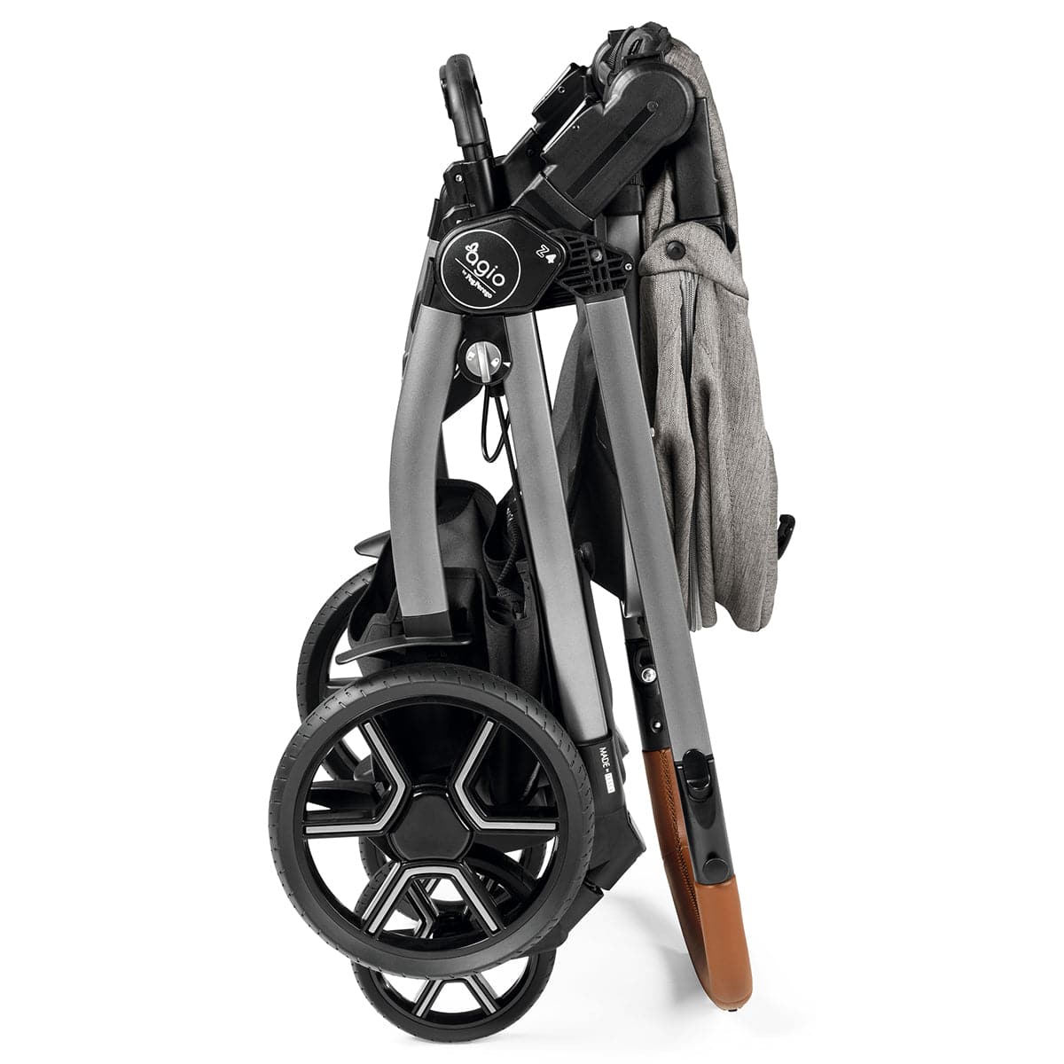 Agio by Peg Perego Z4 Double Stroller Bundle - Grey - IP1528BX00BA53-DBL