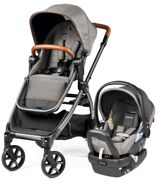 Agio by Peg Perego Z4 + Primo Viaggio 4-35 Lounge Travel System Bundle - Grey - IP1528BX00BA53-IMLO00UX00BA53DX53-bundle