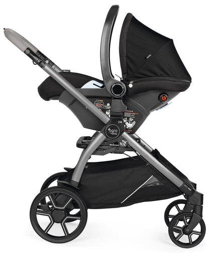 Agio by Peg Perego Z4 Single-to-Double Stroller - Black Pearl