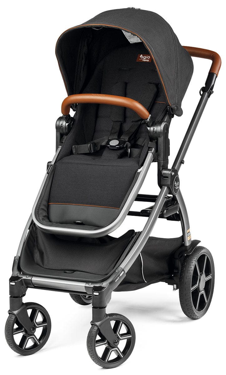 Agio by Peg Perego Z4 Single-to-Double Stroller - Black - IP1528BX00BA13