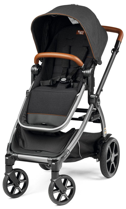 Agio by Peg Perego Z4 Single-to-Double Stroller - Black - IP1528BX00BA13