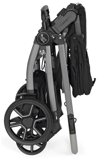 Agio by Peg Perego Z4 Single-to-Double Stroller - Black Pearl - IP1528BX00BA13PL63