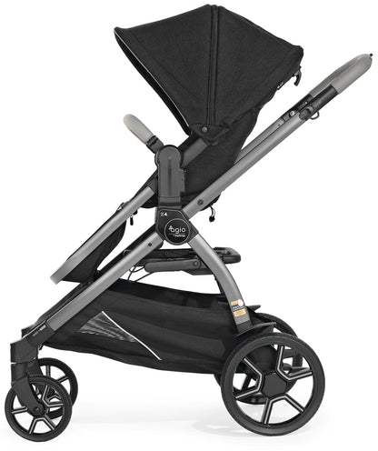 Agio by Peg Perego Z4 Single-to-Double Stroller - Black Pearl - IP1528BX00BA13PL63