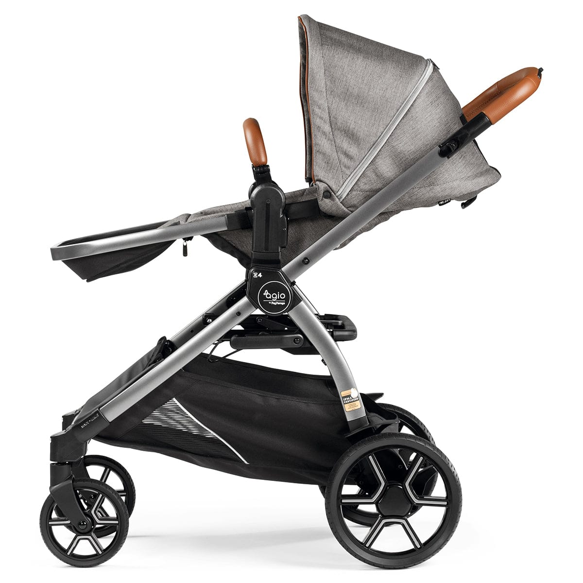 Agio by Peg Perego Z4 Single-to-Double Stroller - Grey - IP1528BX00BA53