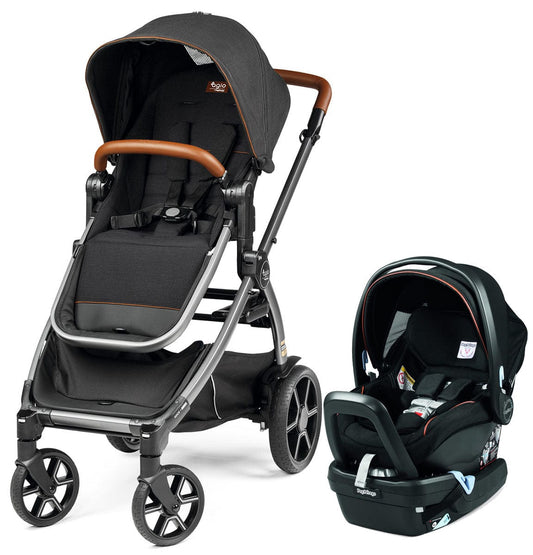 Agio by Peg Perego Z4 + Primo Viaggio 4-35 Nido Travel System - Black