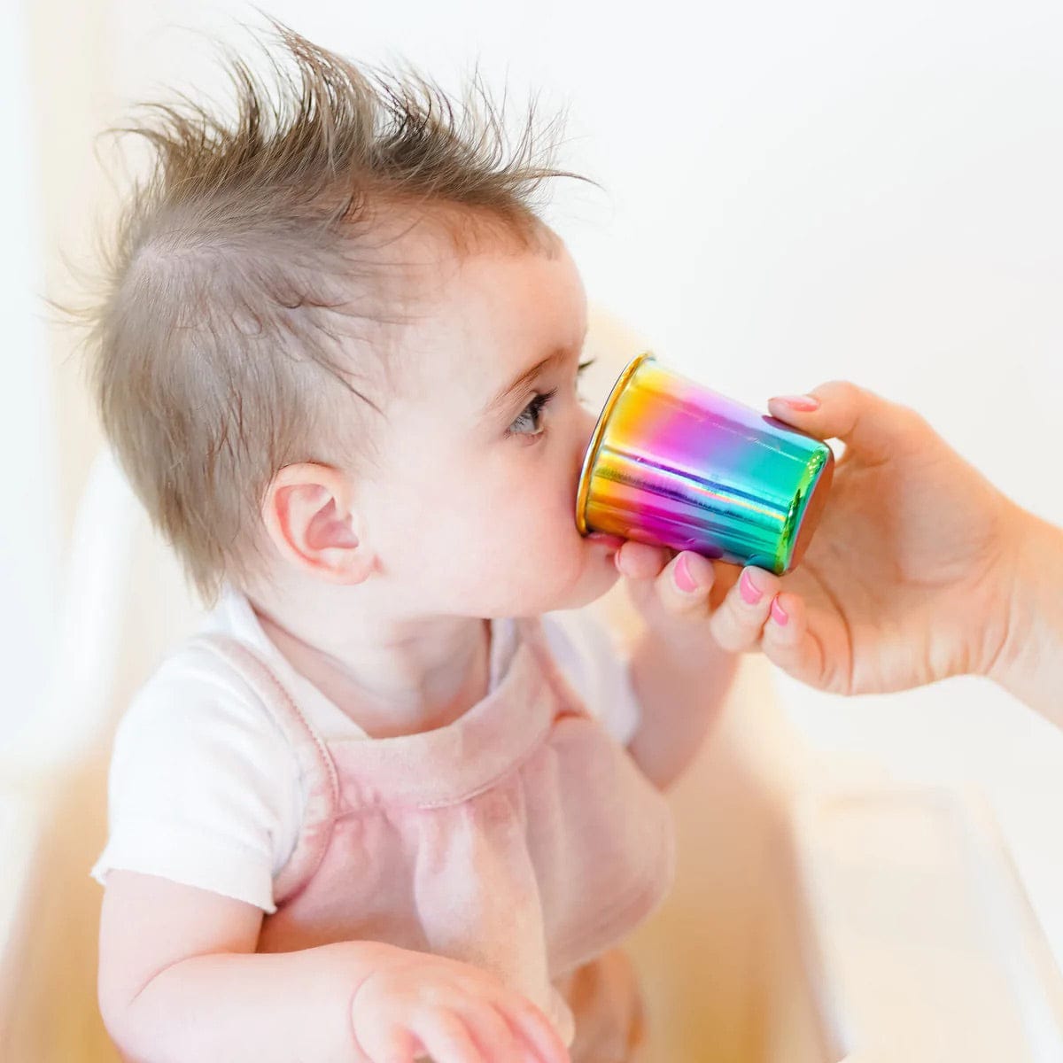 Ahimsa Stainless Steel Starting Solids Infant Set - Rainbow - INF-108-RNB