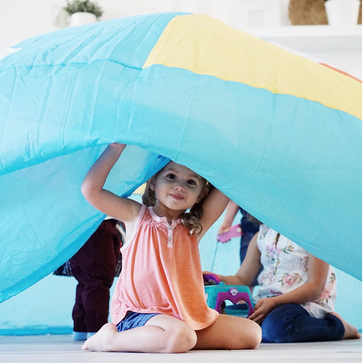 Airfort Inflatable Fort for Kids Beach Ball Blue - RETAIL-BLUE