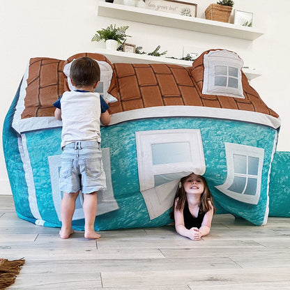 Airfort Inflatable Fort for Kids - Cabin - RETAIL-CABIN