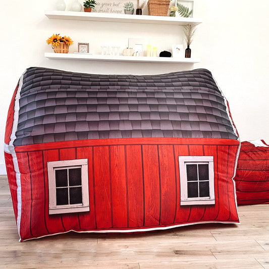 Airfort Inflatable Fort for Kids Farmers Barn - RETAIL-BARN