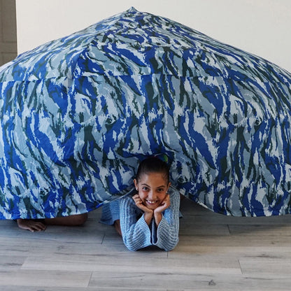 Airfort Inflatable Fort for Kids - Ocean Camo - RETAIL-OCEANCAMO