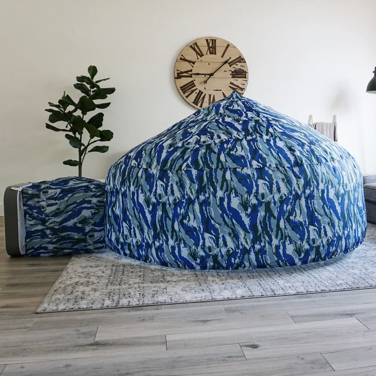 Airfort Inflatable Fort for Kids - Ocean Camo - RETAIL-OCEANCAMO