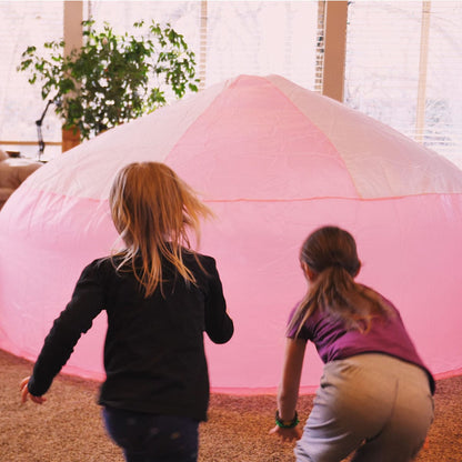 Airfort Inflatable Fort for Kids Pink and White - RETAIL-PINK