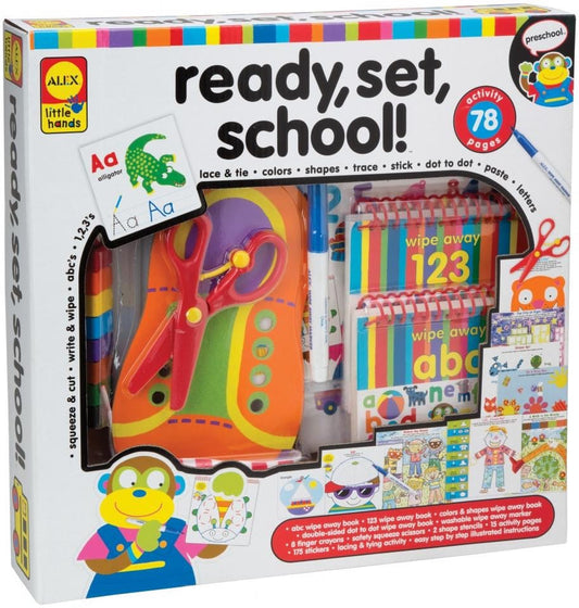 ALEX Toys Little Hands Ready, Set, School - 1454-1