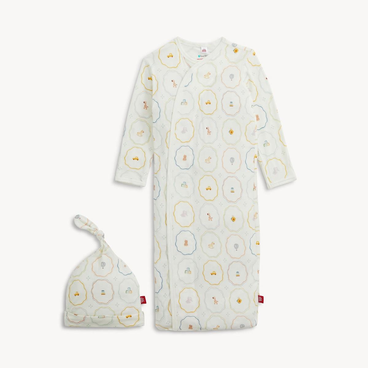 Magnetic Me Modal Gown & Hat Set - Nursery Magic, NB-3M