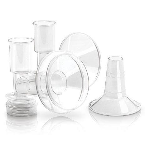 Ameda Custom Fit Flanges M/L - 2 Flanges & 2 Inserts - 17148PM