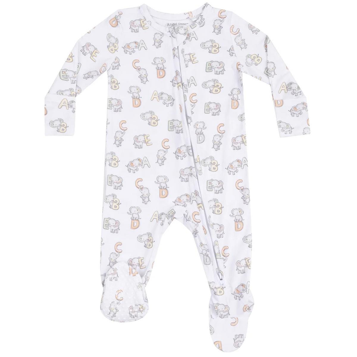 Angel Dear 2 Way Zipper Footie - 651-S25-VEA-0-3M