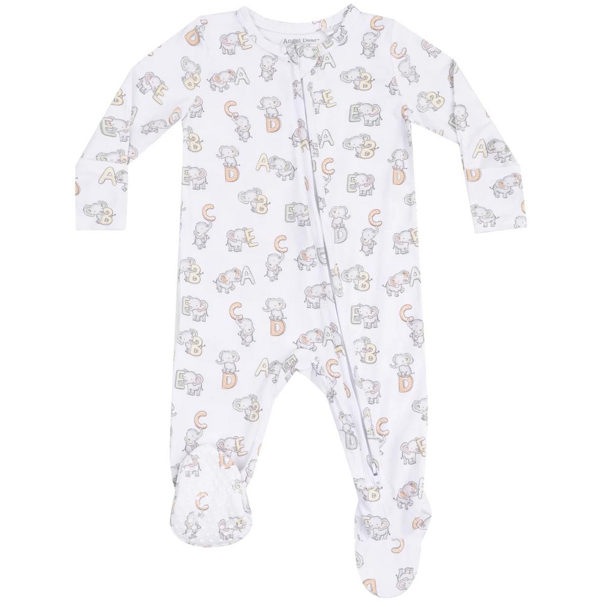 Angel Dear 2 Way Zipper Footie - 651-S25-VEA-NB