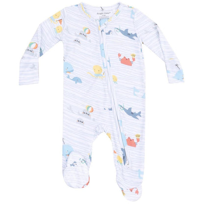 Angel Dear 2 Way Zipper Footie - 651-S25-SES-0-3M