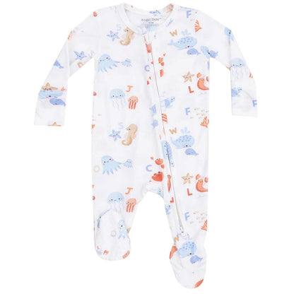 Angel Dear 2 Way Zipper Footie - 651-S25-COA-NB
