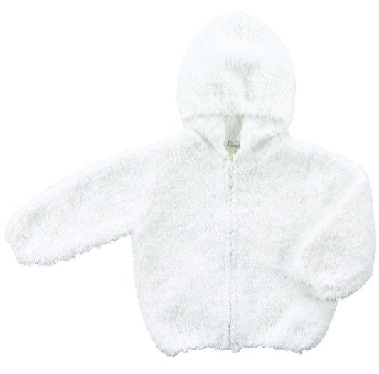 Angel Dear Chenille Hoodie, 0-6 Months - White - 56201