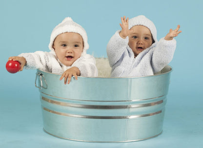 Angel Dear Chenille Hoodie, 0-6 Months - Grey/White - 13001