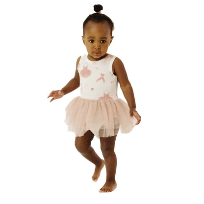 Angel Dear Ribbed Tank Bodysuit Tutu -