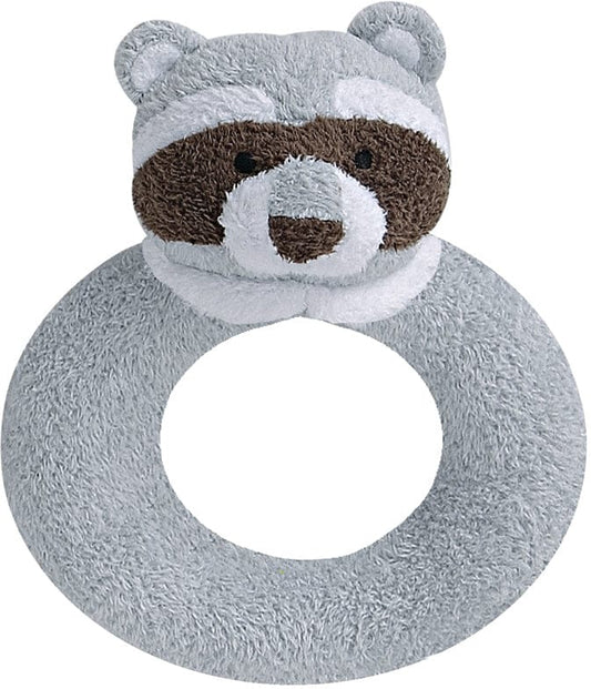 Angel Dear Ring Rattle - Raccoon - 1647