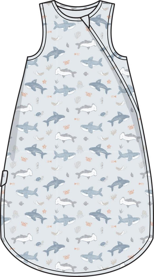 Angel Dear Sleep Bag - Shark and Friends, 6-18M