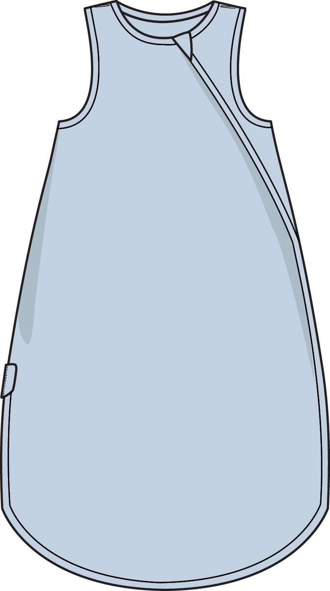 Angel Dear Sleep Bag - Solid Cashmere Blue, 0-6M