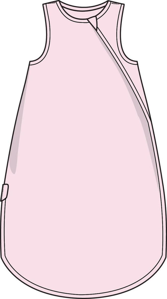 Angel Dear Sleep Bag - Solid Pink Marshmallow, 6-18M