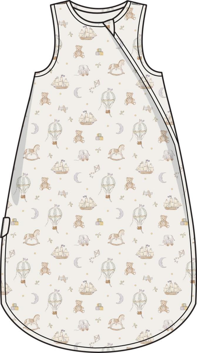 Angel Dear Sleep Bag - Vintage Nursery, 18-36M