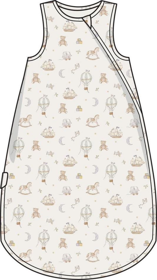 Angel Dear Sleep Bag - Vintage Nursery, 18-36M