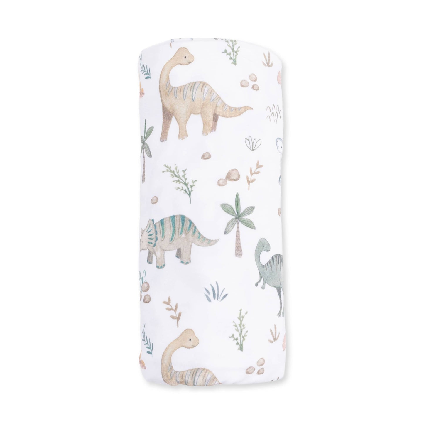Angel Dear Sweet Baby Dinos Swaddle Blanket
