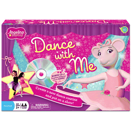 Wonder Forge Angelina Ballerina Dance with Me Game - 1061-W