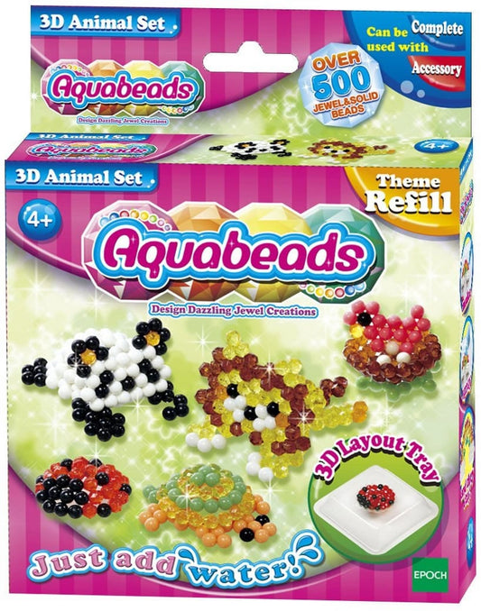 Aquabeads 3D Animal Refill Set - AB79218