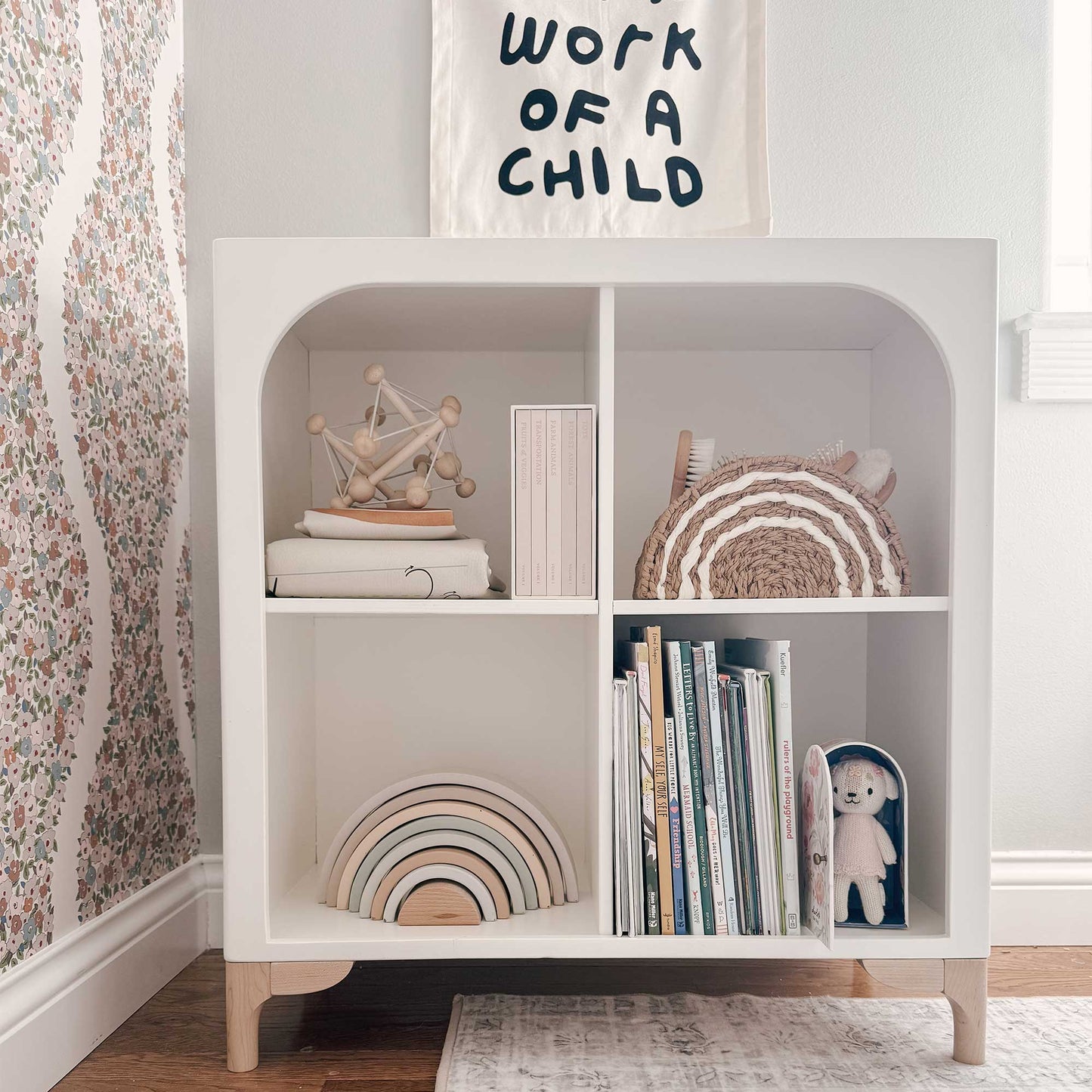 Archie Bookshelf - SHELF-ARC-WH