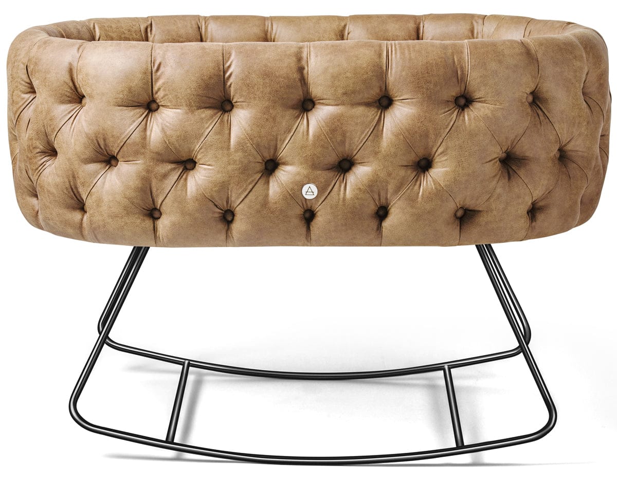 Aristot Bassinet - Leather Button Cognac - 70102-ARISTOT