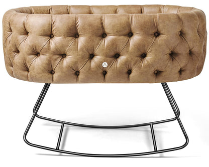 Aristot Bassinet - Leather Button Cognac - 70102-ARISTOT