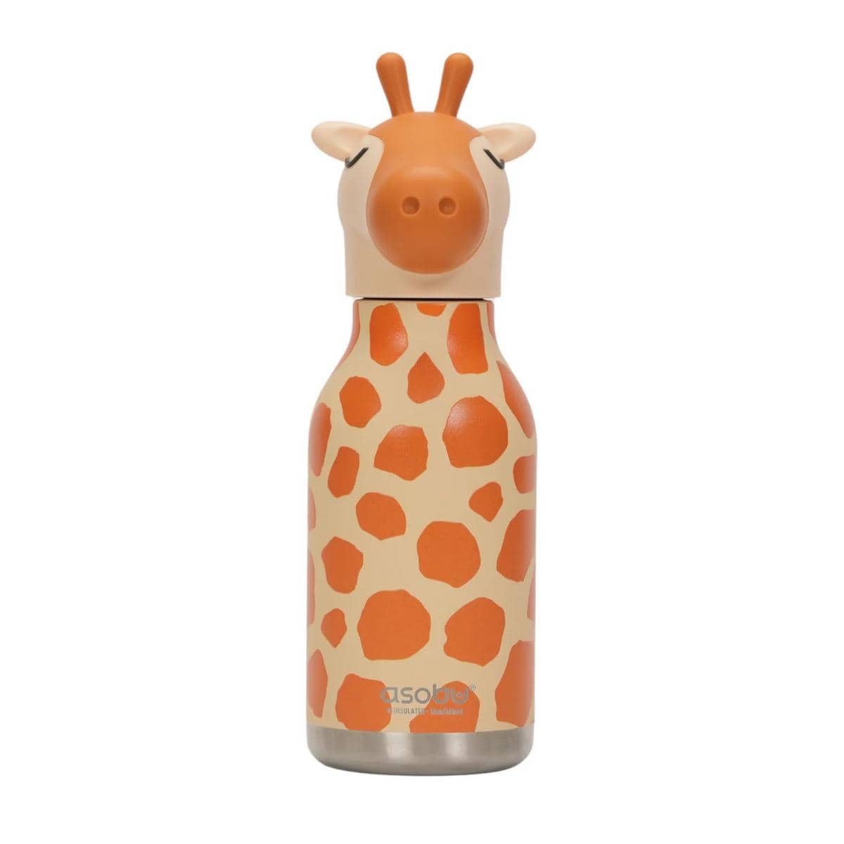ASOBU Bestie Insulated Water Bottle, 16oz - Giraffe - SBV44GF