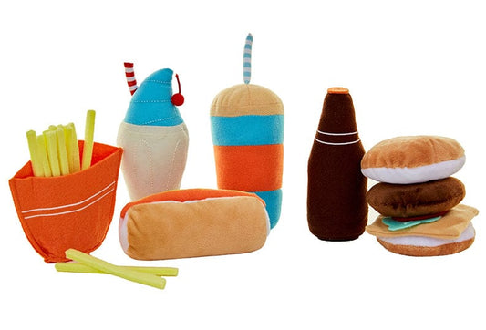 Wonder & Wise Big Burger Play Food Set - 1012600120