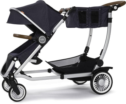 Austlen Entourage Stroller - Silver / Navy - ST-ENTS-NV