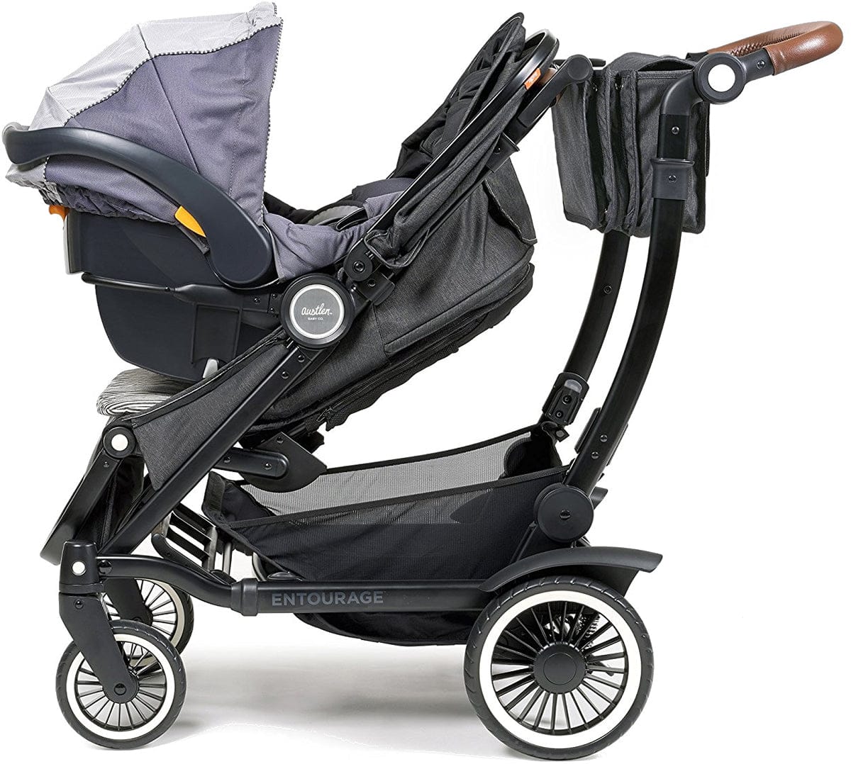 Austlen Front Car Seat Adapter - Chicco - SA-ICFC-BK