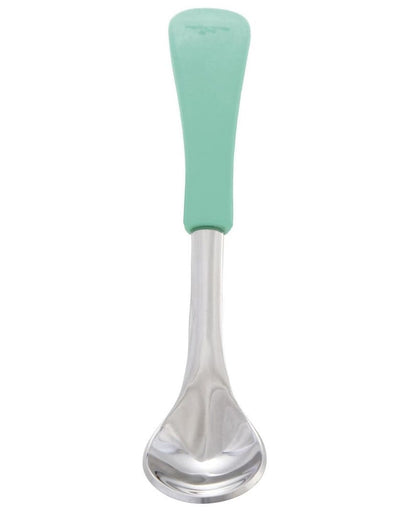 Avanchy Stainless Steel Infant Spoons, 2 Pack - Green - SSISP2G